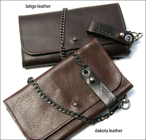 ★dean.ウォレットチェーン付長財布【ジョニーデップモデル】