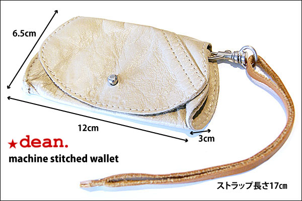 ★dean. wal01（a） machine stitched wallet